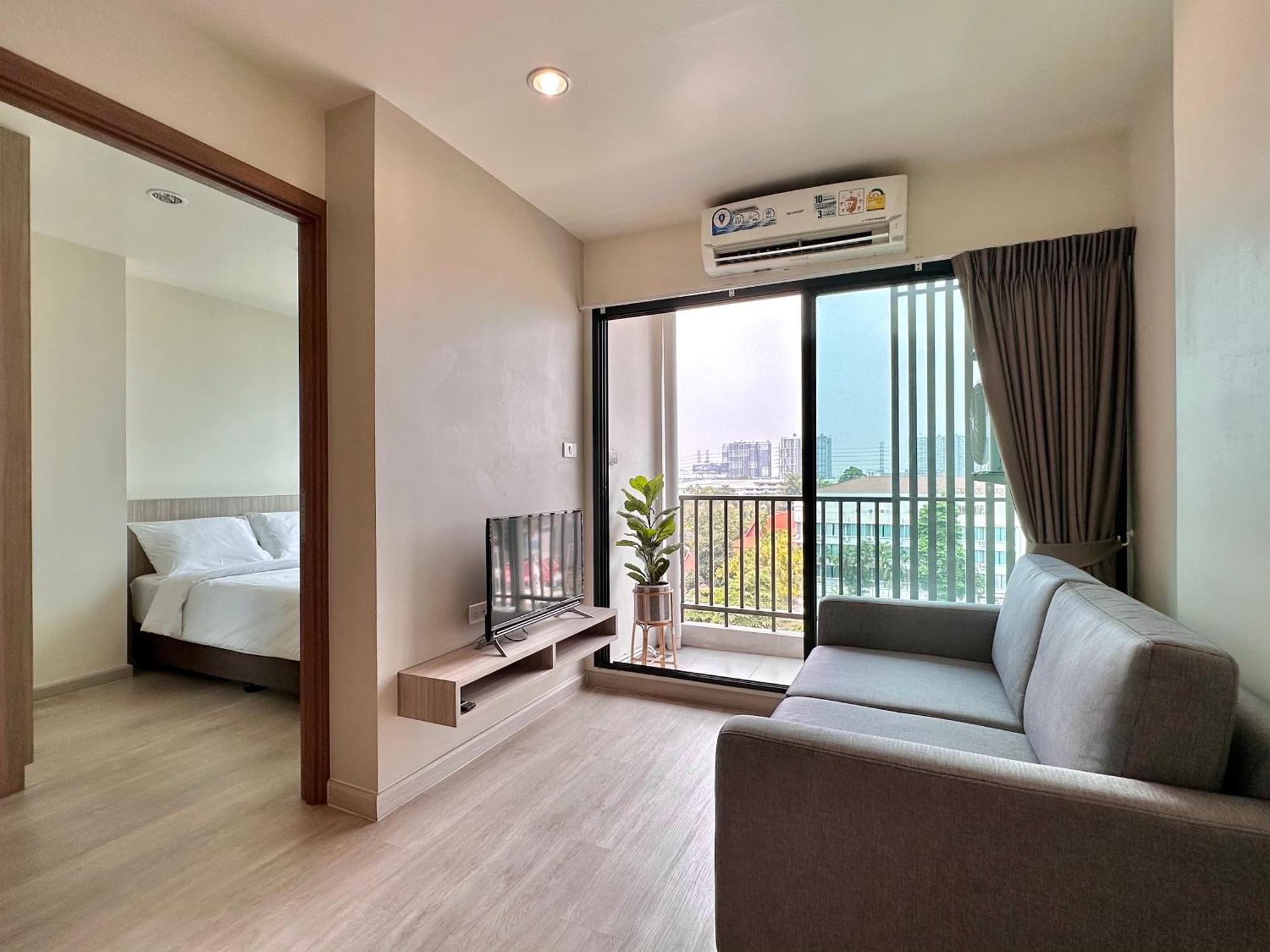 דירות בנגקוק Theview Chaengwattana14 เดอะวิวแจ้งวัฒนะ14 מראה חיצוני תמונה